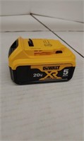 DeWalt 20v lithium ion 5AH battery