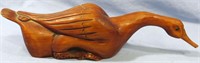HAND CARVED WOOD DUCK