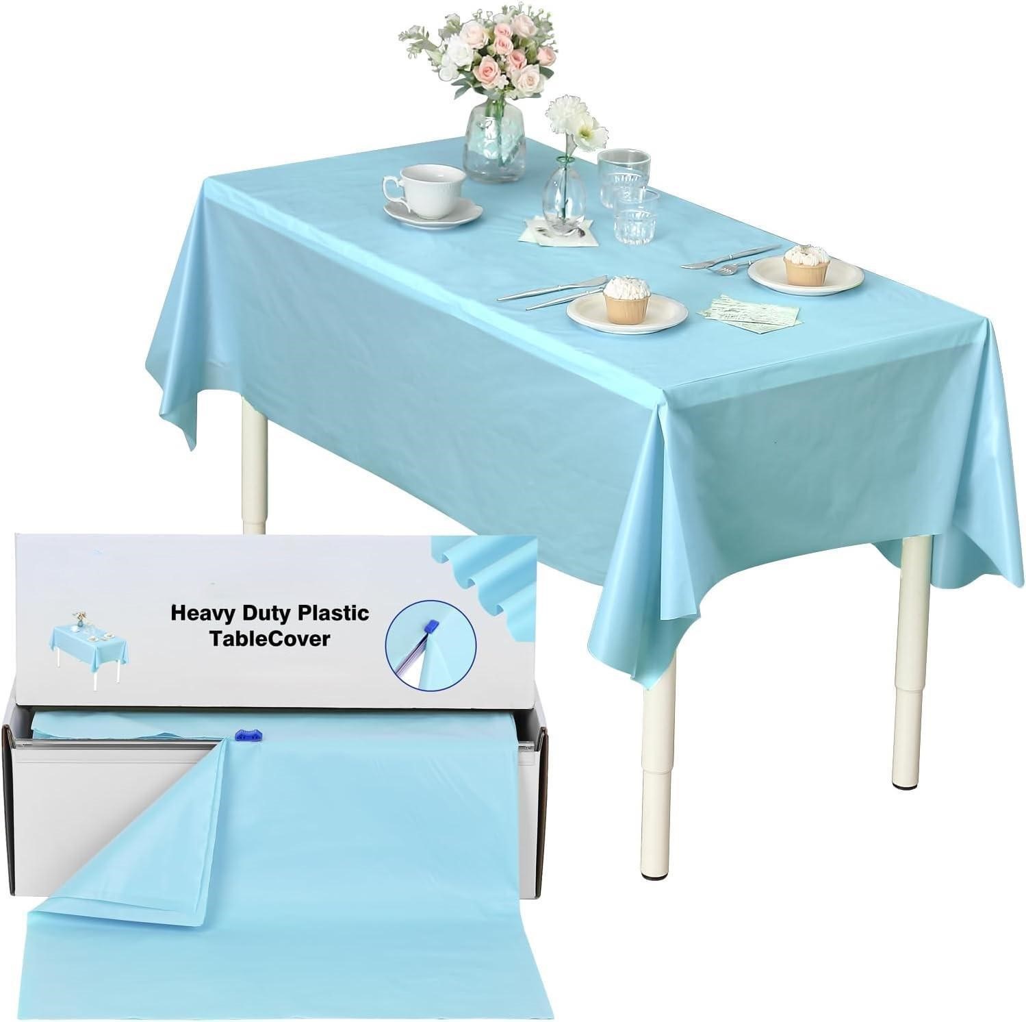 3 Plastic Table Cloth x6