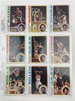 1978 Topps Basketball Cards
