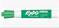 12 pack of 12 EXPO DRY ERASE LOW ODOR GREEN