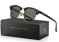 New men's Luenx sunglasses, polarized, green and