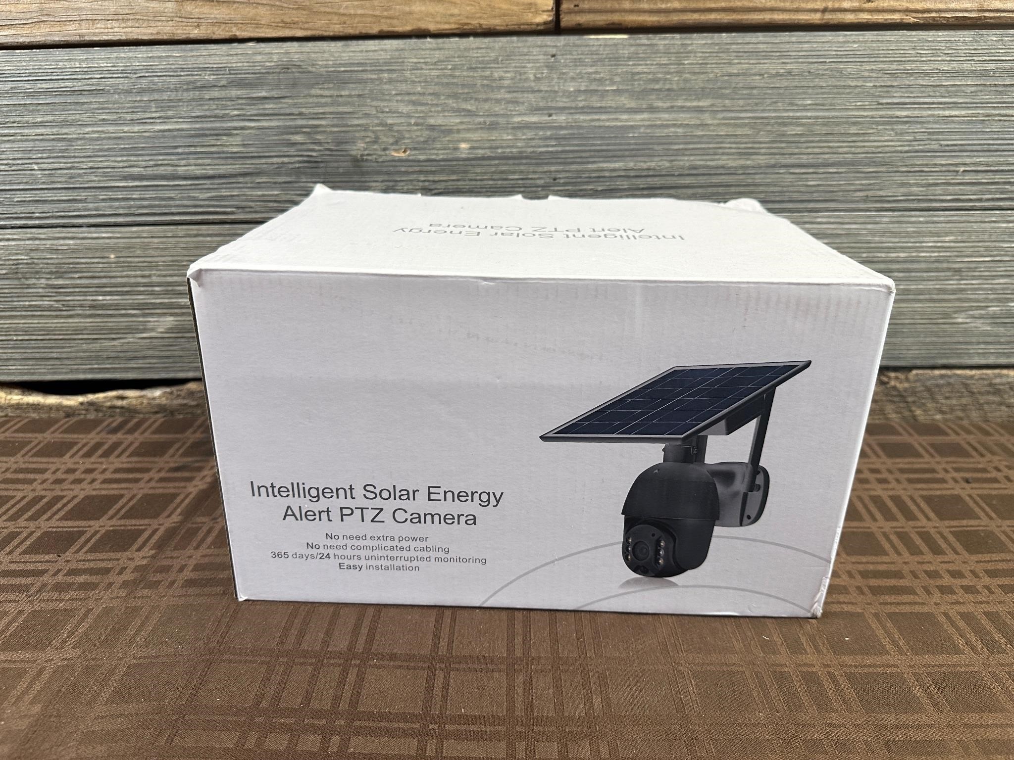 Intelligent Solar Energy Alert PTZ SecurityCamera