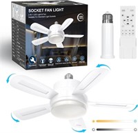 Light Socket Ceiling Fan