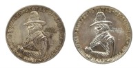 1920 US PILGRIM COMMEMORATIVE 50C SILVER COINS