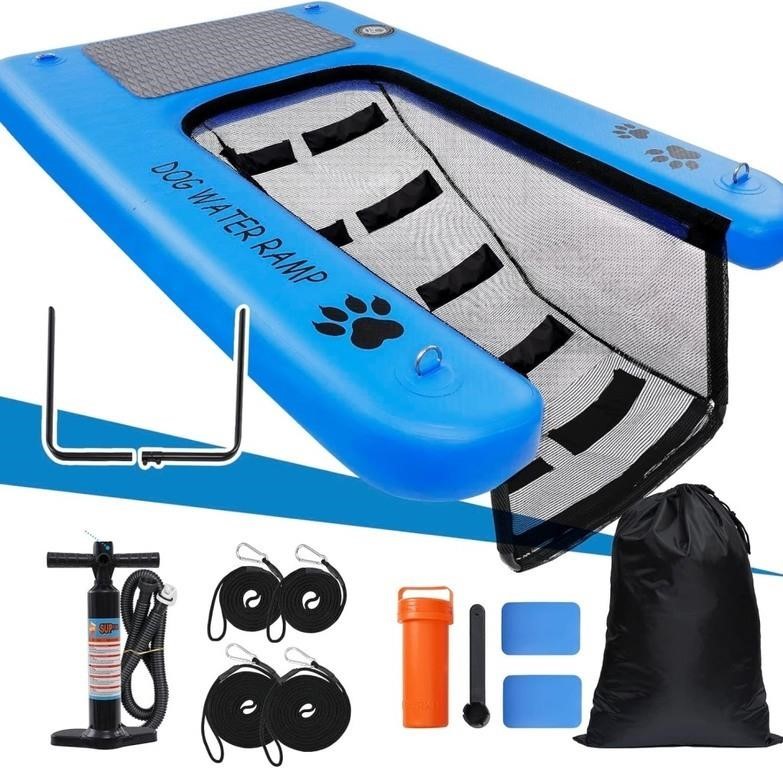 Extra Large Inflatable Pup Plank for Boat,Dog Pool