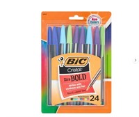 m-rack16: BIC Cristal Xtra Bold Ball Point Pens