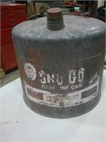 Sno Go gas can