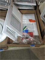 3 size 10"x6" ceiling and wall air registers