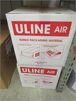 (4) Boxes ULine Bubble Wrap, (2) Rolls,