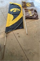 Hawkeye flags ! 102”x30” lg flag