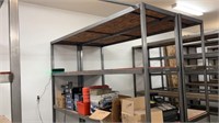 2- Heavy Duty Shop Built Shelves 1" x 2" Tubing