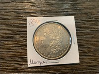 1896 Morgan Silver Dollar