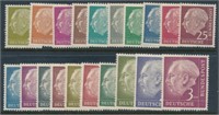 GERMANY #702-721 MINT FINE-VF LH