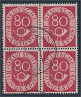 GERMANY #MI 137 BLOCK OF 4 USED FINE-VF