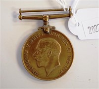 Mercantile Marine war medal bronze 1914-1918