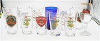 Large Lot of Beer Glasses