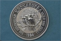 1 Kilo Silver .999 Kookaburra