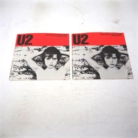 2 X U2 Two Hearts Beat As One Promo 45 Singles