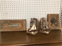 4 pieces nautical decor