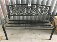 Decorative Metal Yard/Park Bench