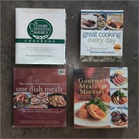 4x Culinary Institutes of America Cookbooks