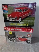 Ford Roadster & '49 Mercury Model Kits