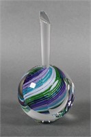 PAUL HARRIE ART GLASS PERFUME BOTTLE