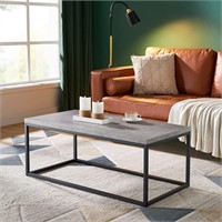CENSI Concrete Center Coffee Table for Living Room