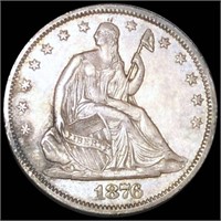 1876-S Seated Liberty Half Dollar UNCIRCULATED
