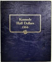 Whitman Kennedy Half Dollar Album (44 coins)