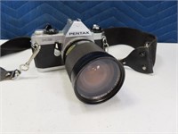 PENTAX model MG blk Camera w/ Med Lens