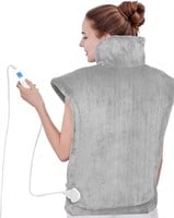 CROETON XL Heating Pad for Back Pain Relief Electr