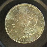 US Coins 1888 Morgan Silver Dollar, circulated