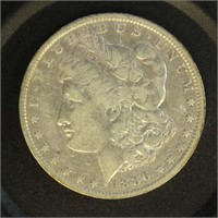 US Coins 1886-O Morgan Silver Dollar, circulated