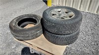 (2) 265/65 R17 Tires & (1) 265/70 R17 Tire