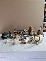 (14) Assorted Handcrafted Animals