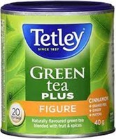Tetley Green Tea Plus Figure - 20 Bags