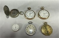 Pocket Watches for Repair or Parts