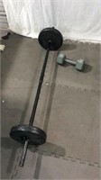Barbell and Weight 20lbs K
