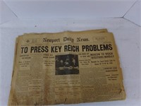 Newport Daily Newspaper, March, 1947