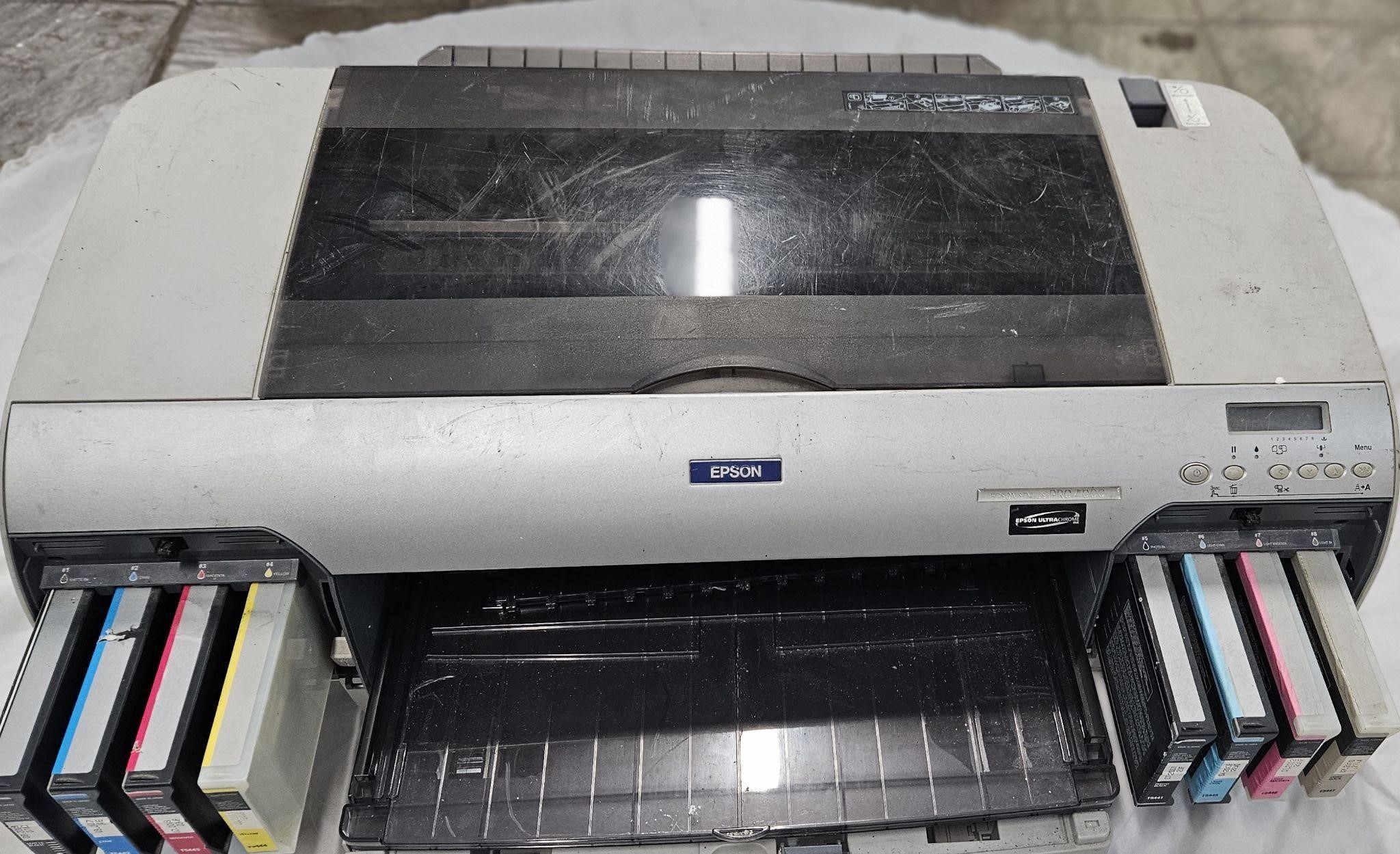 epson large format printer power up not tested