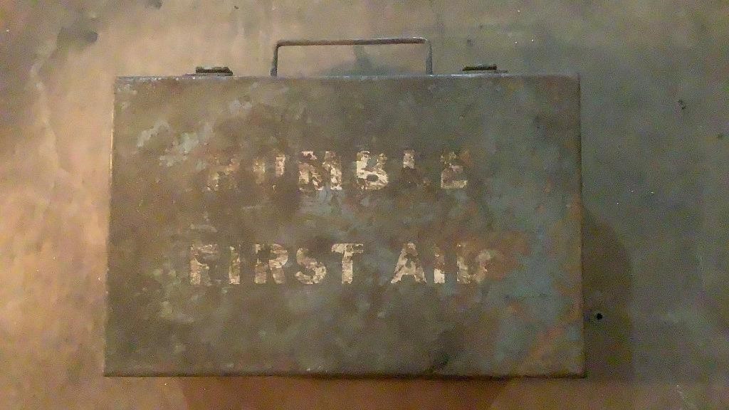Vintage Humble Oil First Aid Kit