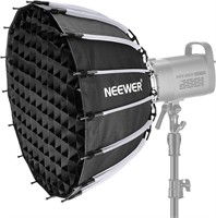 NEEWER 22in Softbox w/Diffusers/Grid/Bowens