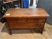 Antique Chest on Casters