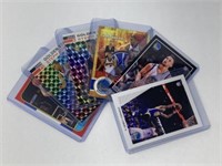 (6) Stephen Curry Rookie Basketball Cards