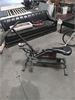 To biking accexercise machines. One is a Sears