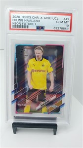 PSA 10 Erling Haaland Norway Man City #d /199