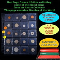 20 Great Coins of the World, hand selected, many t