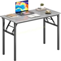 DlandHome Foldable Desk  31.5 Inches  Grey